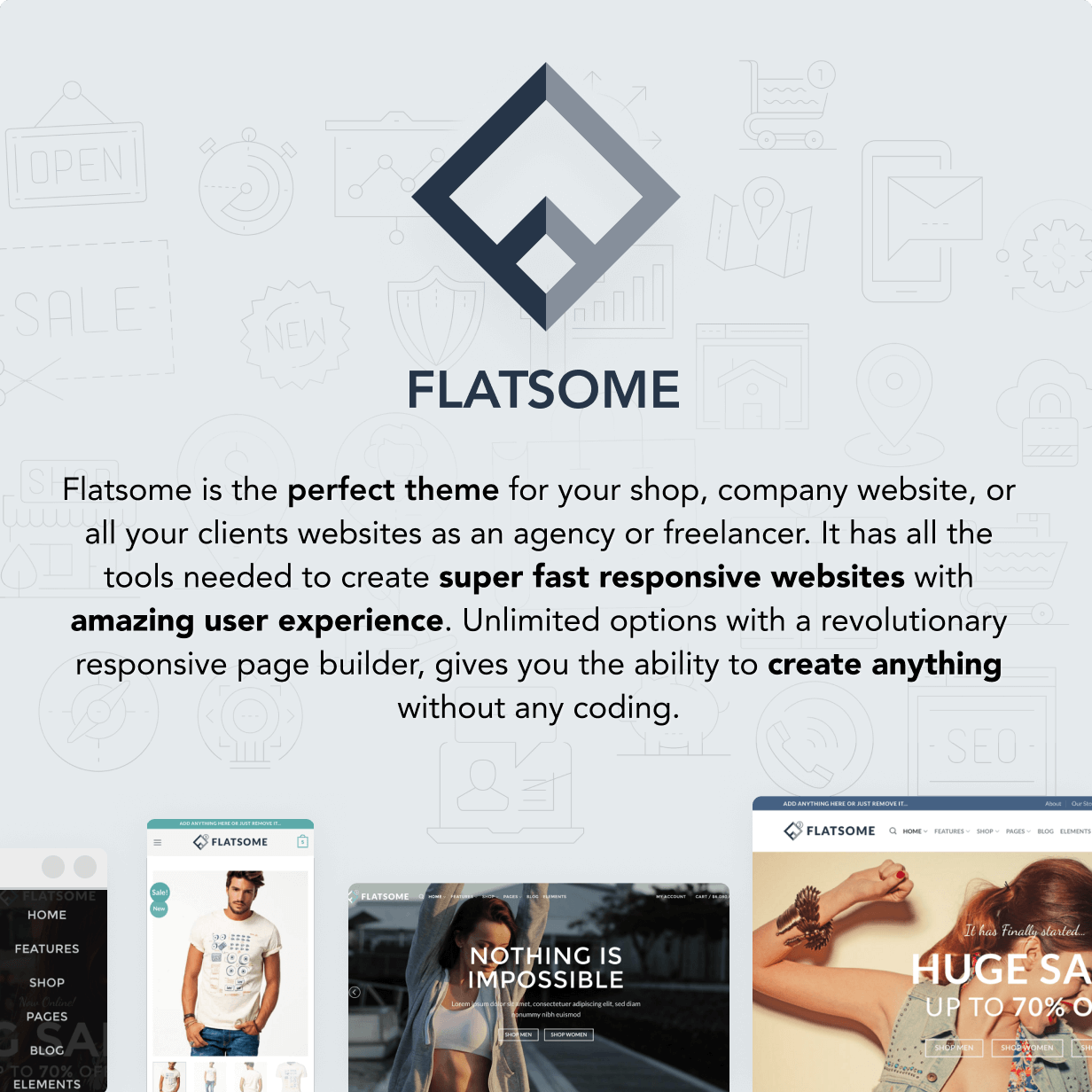 Flatsome |  Tema de WooCommerce receptivo multipropósito - 5